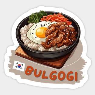 Bulgogi | Korean Dishes Sticker